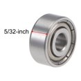 thumbnail image 3 of Uxcell Deep Groove Ball Bearings Inch Double Shielded Chrome Steel 1/8"x3/8"x5/32", 3 of 4