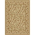 thumbnail image 1 of Radici 1593-1144-IVORY Como Rectangular Ivory Traditional Italy Area Rug, 2 ft. 2 in. W x 7 ft. 7 in. H, 1 of 1