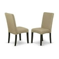 thumbnail image 4 of East West Furniture Dining Room Set Cappuccino, HEDR5-CAP-03, 4 of 6