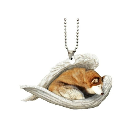 

Yinguo Valentine s Day Decorative Pendant Car Decorative Pendant Dog Funny Acrylic Pendant Double Sided Pendant