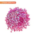 thumbnail image 3 of Loose Sequins Iridescent Sequins 2400Pcs Cup Sequins Embroidery Sequins for Jewelry Making Crafts Sewing,Rose Red, 3 of 5