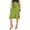 Mint Green, variant on HGIEYS Women High Waist Silky Satin Midi Skirt Elastic Waist A Line Skirt with Slit