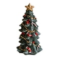 thumbnail image 2 of Adorno de de Navidad de Resina, Estatuilla de de Navidad, Decoración de Mesa, Decoraciones de de Navidad en Miniatura para Aniversar Medio, 2 of 8