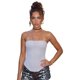 thumbnail image 1 of Tops de tubo lisos para mujer, ajustados, con lazo en la espalda, sin hombros, sin mangas, estilo urbano de verano y a la moda., 1 of 7