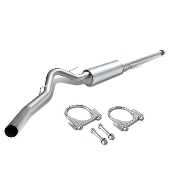 DNA Motoring for 11-14 F150 3.7L V6 5.0L V8 3" Stainless Racing Muffler Catback Exhaust System