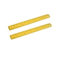 thumbnail image 1 of KAKOWELY 2pcs 15cm Delicate Nordic Stainless Steel Drawing Ruler Stright Ruler for Student Use,6.5"X0.67"X0.06", 1 of 5