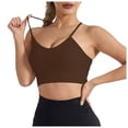 thumbnail image 2 of Kureaily Women's Plus Size No Underwire Thin Strap Yoga Sports Bra Fitness Sports Underwear Womens Comfortable Bra, 2 of 5