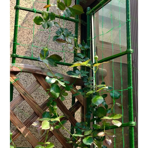 Phenofice 24- Plastic Plant Support Rods for Tomato Cucumber Vines, Lightweight and Garden Stakes