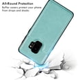 thumbnail image 6 of Compatible with Samsung Galaxy S9 Wallet Case with Card Holder, PU Leather Kickstand Card Slots Case,Double Magnetic Clasp Durable Shockproof Cover,Green, 6 of 13