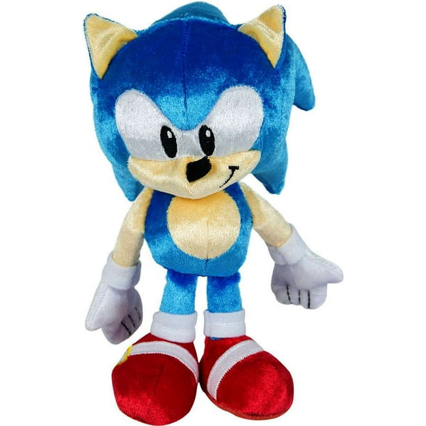Sonic The Hedgehog 25th Anniversary Sonic Plush Walmart Com Walmart Com