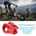 thumbnail image 3 of Soidarity Vástago corto para bicicleta, pieza de repuesto, accesorios para manillar, bicicletas, aleación de aluminio, vástagos huecos, marco, accesorio Ciclismo Rojo Soidarity  OD024465-02, 3 of 6