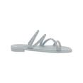 thumbnail image 5 of Steve Madden Womens Skyler J Slip On Studded Slide Sandals, 5 of 5
