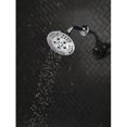 thumbnail image 4 of Delta: H2Okinetic 5-Setting Transitional Raincan Shower Head, 4 of 11