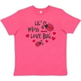thumbnail image 3 of Inktastic Lil Miss Love Bug with Lady Bug and Hearts Youth T-Shirt, 3 of 5