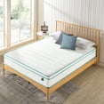 thumbnail image 2 of Zinus Green Tea Infused Euro Top 10" Innerspring Mattress, Adult, King, 2 of 13