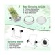 thumbnail image 3 of Kit de germinación, tapas de acero inoxidable para frascos de germinación, soportes para tapas de malla para frascos de boca regular., 3 of 5