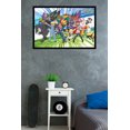 thumbnail image 2 of Pokémon - Traveling Party Wall Poster, 22.375" x 34", Framed, 2 of 2