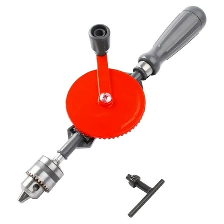 

Hand Drill 3/8-Inch Capacity-Powerful and Manual 3/8 Inch Hand Drill Finely Cast Steel Double Design