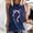 Navy, variant on QUNYINEY Sleeveless Tank Top Women Muscle Crewneck Casual Bow Shirts Summer Loose Tank Tops