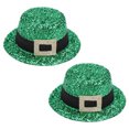 thumbnail image 4 of EeaseMX 2 horquillas para el pelo con forma de sombrero de fiesta verde, mini sombreros, adornos para el Día de San Patricio, 4 of 7