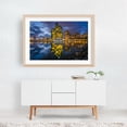 thumbnail image 5 of Reflecting Harbor East - Baltimore Maryland Photography Oak Framed Wall Art Print 20 x 30 inches, 5 of 6