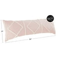 thumbnail image 2 of Sweet Jojo Designs Boho Fringe Pink Ivory Body Pillow Cover Case 54x20 (Pillow Not Included), 2 of 5