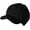 Black, variant on Oversized Wool Blend Visor Beanie Warm Classic Cable Knit Hat with Sun-Blocking Brim for Large Heads
