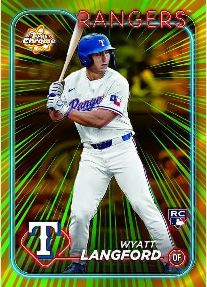 2024 Topps Chrome Baseball Lids Mitchell & Ness Exclusive – Factory Sealed Pack (5 Packs, 3 Cards Each)