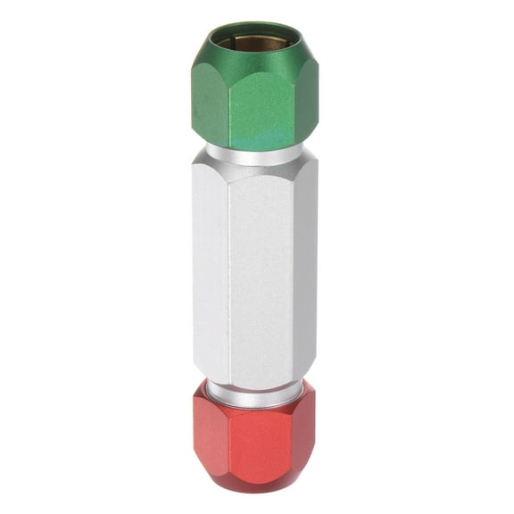 Uxcell Aluminum Alloy Pin Gage Handle 19-20mm Clamping Range Go No Double End Gauge Handle for Plug Gage