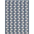 thumbnail image 3 of Safavieh Courtyard Navy Indoor Outdoor Rug - 4' x 5'7", 3 of 4