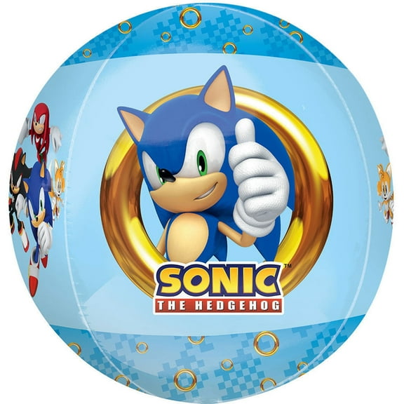 Sonic Hedgehog Orbz Balloon 16"