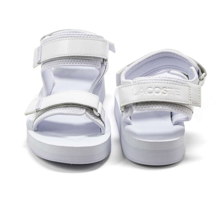 Lacoste Womens Suruga Sandals Slide 5 Wht/Wht - Walmart.com