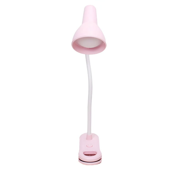ACDANC LED Reading Lights for Bed Headboard,Clip on Spotlight Lamp,Dorm Bed,Dimmable USB Clamp Book Light with Flexible Gooseneck 3 Lighting Modes Portable Book Lamp (Pink)