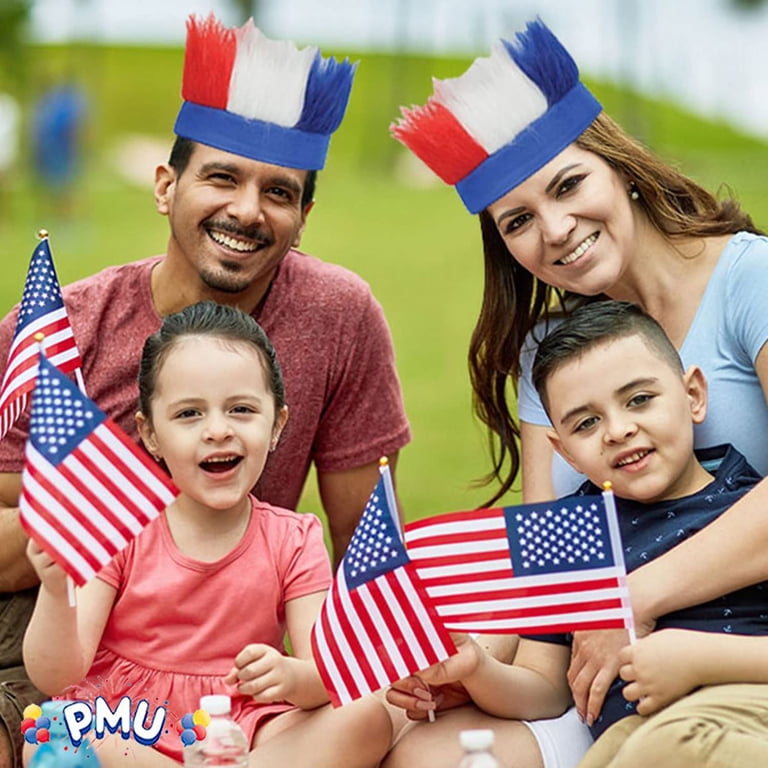 4th of July Headbands Girls Toddler Baby Teen Independence Day Hair Accessory Amazon.com: NCMAMA 2PCS 4th of July Hair Bows for Girls  main image 2