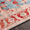 thumbnail image 4 of Iris IRS-2337 9' x 12' Rug in Light Blue/Cream/Red, 4 of 7