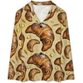 thumbnail image 4 of Top-kevin Cute Ghost Cherry Women's Long-Sleeve Shirt And Full-Length Bottom Pajama Set, 4 of 12