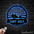 thumbnail image 5 of Handmadetneonsign Golf Cart Metal Wall Art Light, Golf Metal Sign Wall Decor, Golfing Metal Decor 50705, 5 of 5