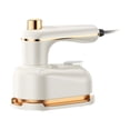 thumbnail image 1 of de hierro Soporte de vaporizador seco y húmedo 180  degree Rotario Pequeño camisa portátil Máquina de planchar para uso doméstico Beige, 1 of 8