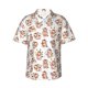 thumbnail image 1 of Fotbe Farm Cow Animal Camisa Hawaiana para Hombre Unisex – Camisa Casual de Verano con Botones de Manga Corta de Algodón y Lino,Medium, 1 of 7