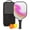 Black, variant on Pickleball Paddles Set Of 1, Fiberglass Surface, Liquid & Marble Print, 1 Paddles, 2 Balls & Bag