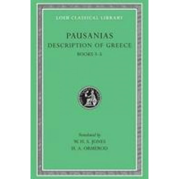 Description de la Grèce, Tome II: Livres 3-5 (Laconia, Messenia, Elis 1)