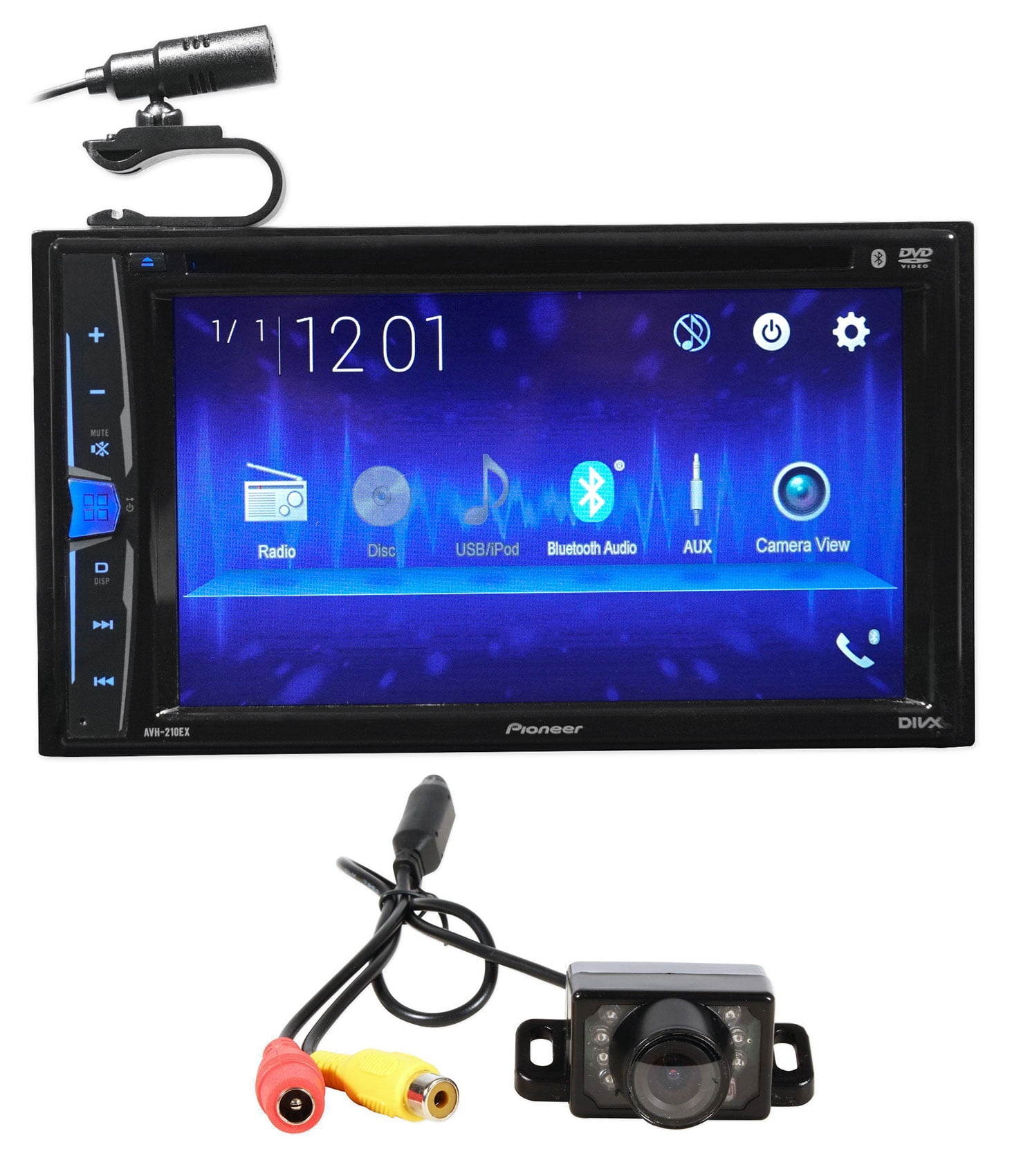 Pioneer AVH-210EX Replacement Handsfree Microphone – Car Radio Mic