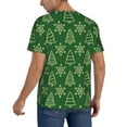 thumbnail image 2 of Hirioo Christmas (2) for Men's Baseball T-shirt Shirts Short Sleeve Casual Summer Button Stretch T Shirts,Size S-4XL-3X-Large, 2 of 7