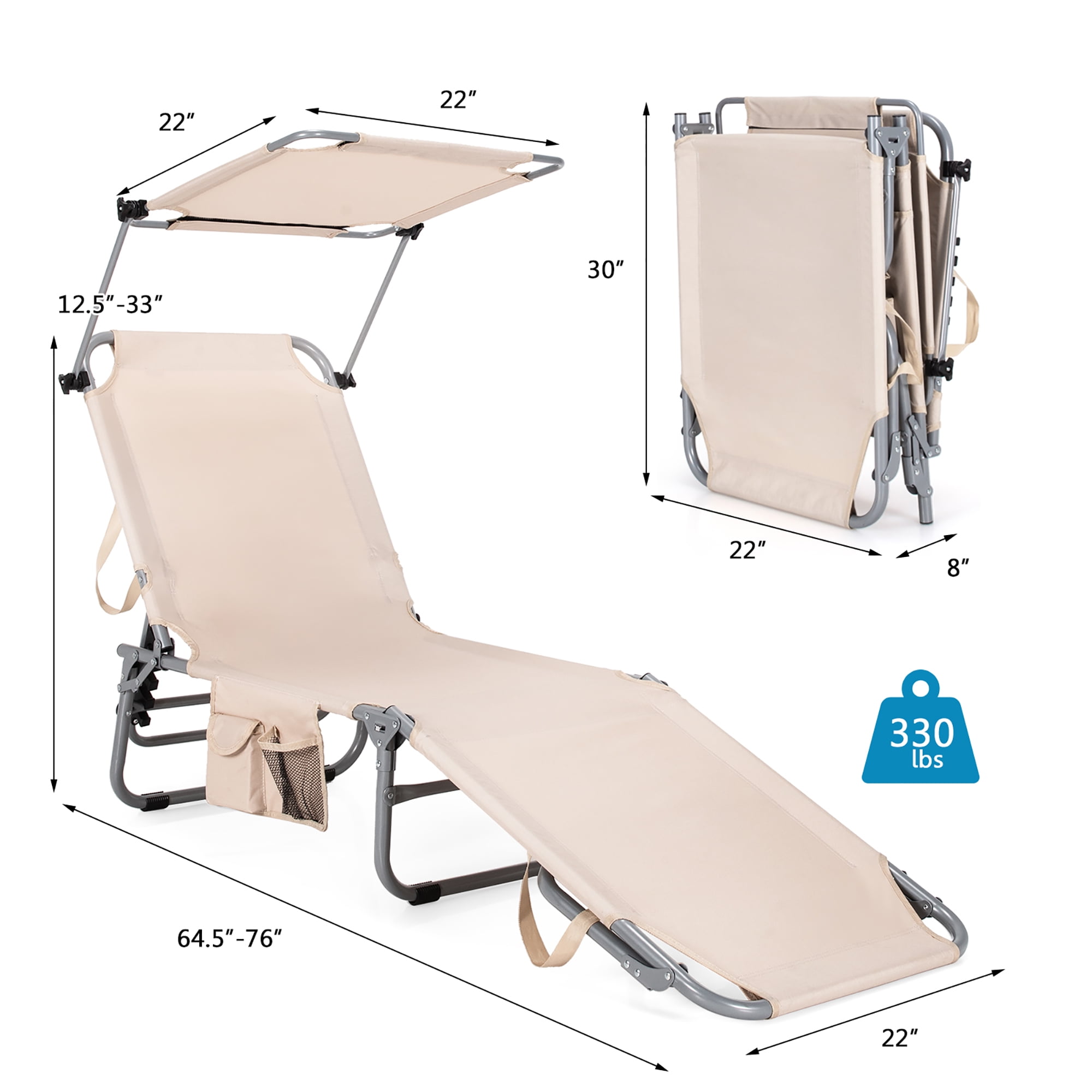 Folding pool lounge chairs walmart hot sale