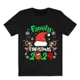 thumbnail image 3 of Conjunto informal para el día de Navidad Conjunto familiar con estampado navideño de 2024 Conjunto informal de manga corta a juego para toda la familia Ropa festiva, 3 of 5