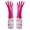 Pink, variant on Pink Pink Rubber Fleece Lined Cuffed Cleaning Gloves Anti Slip For Kitchen Dishwashing Housework