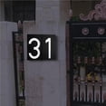 thumbnail image 4 of VONKY Solar Power LED Light Sign House Hotel Door Address Plaque Number Digits Plate Lamp Outdoor Home No.8, 4 of 6