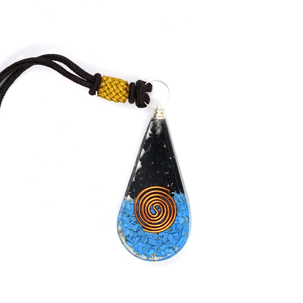 Black tourmaline orgone pendant deals