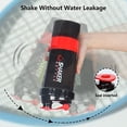 thumbnail image 4 of XTK Botella coctelera de 16 onzas con bola de mezcla, botella de agua deportiva portátil, a prueba de fugas, taza de gimnasio para mezclas de proteínas con almacenamiento y organizador de pastillas, i, 4 of 5
