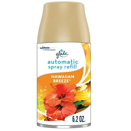 glade spray automatic refill breeze freshness hawaiian fits oz holder days